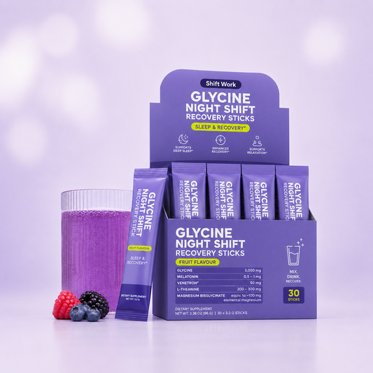 Glycine Night Shift Recovery Sticks